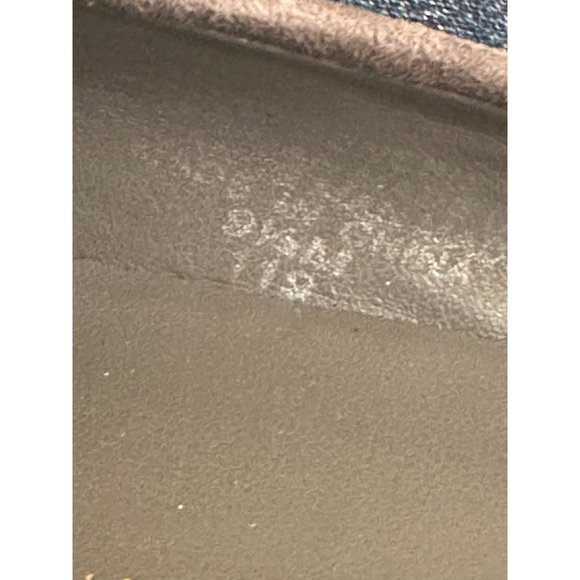 Tommy Hilfiger Genesis Gray Suede Pump Block Heel Round Toe Chunky Size 9.5 - Picture 6 of 13